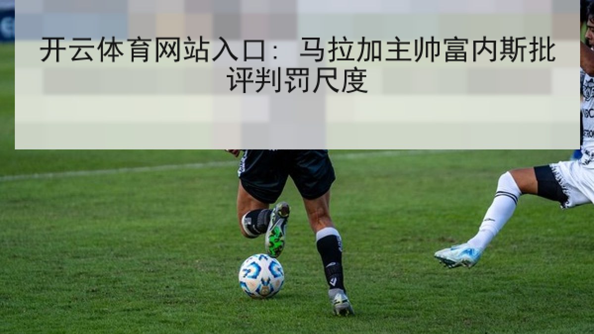 开云体育网站入口: 马拉加主帅富内斯批评判罚尺度 开云体育网站入口: 马拉加主帅富内斯批评判罚尺度